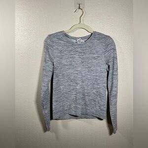 Athleta Seamlesss Long Sleeve Crew Neck Top Athletic Size Small E2